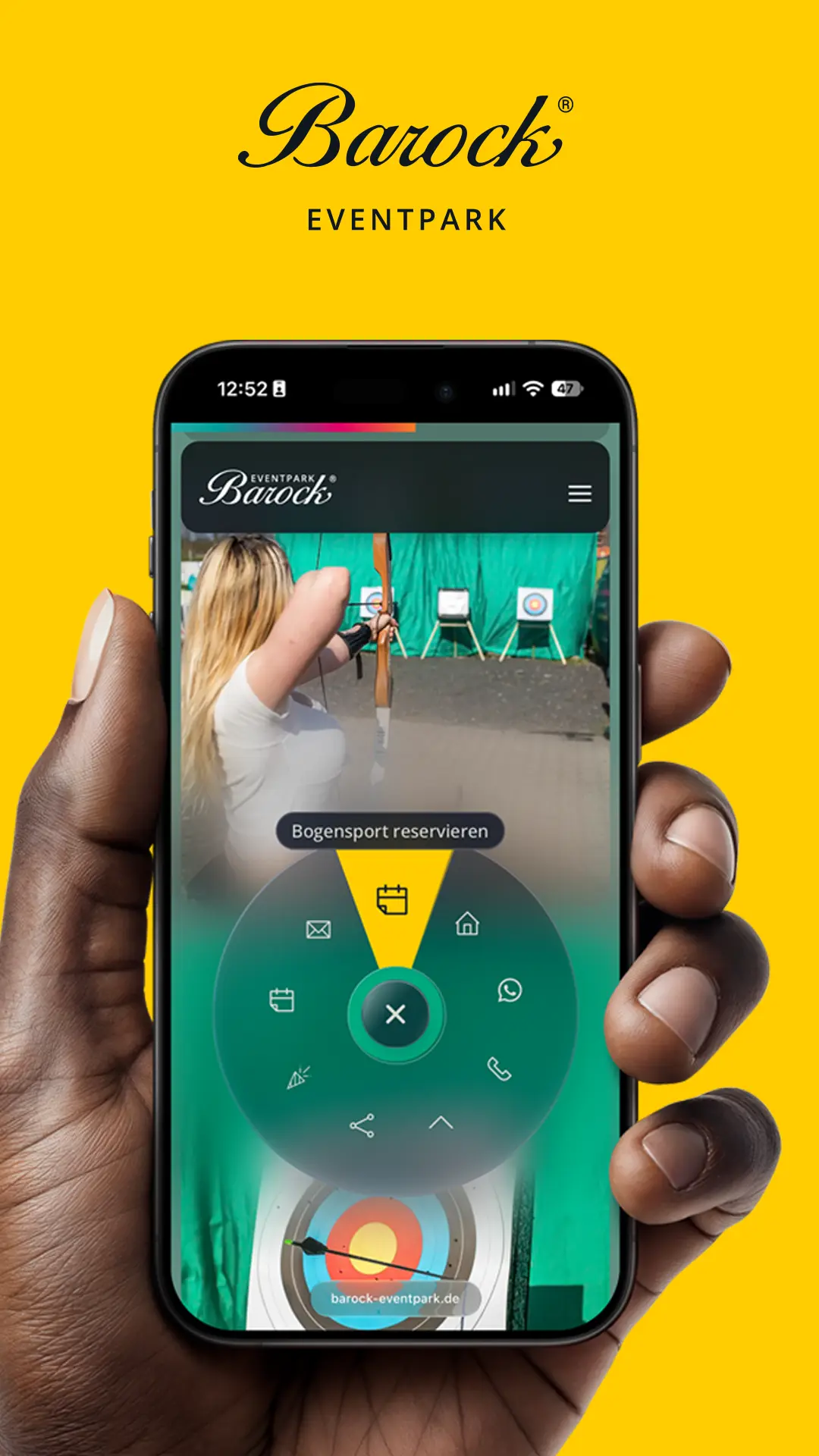 onlion® dot im Einsatz beim Barock® Eventpark Dresden auf barock-eventpark.de