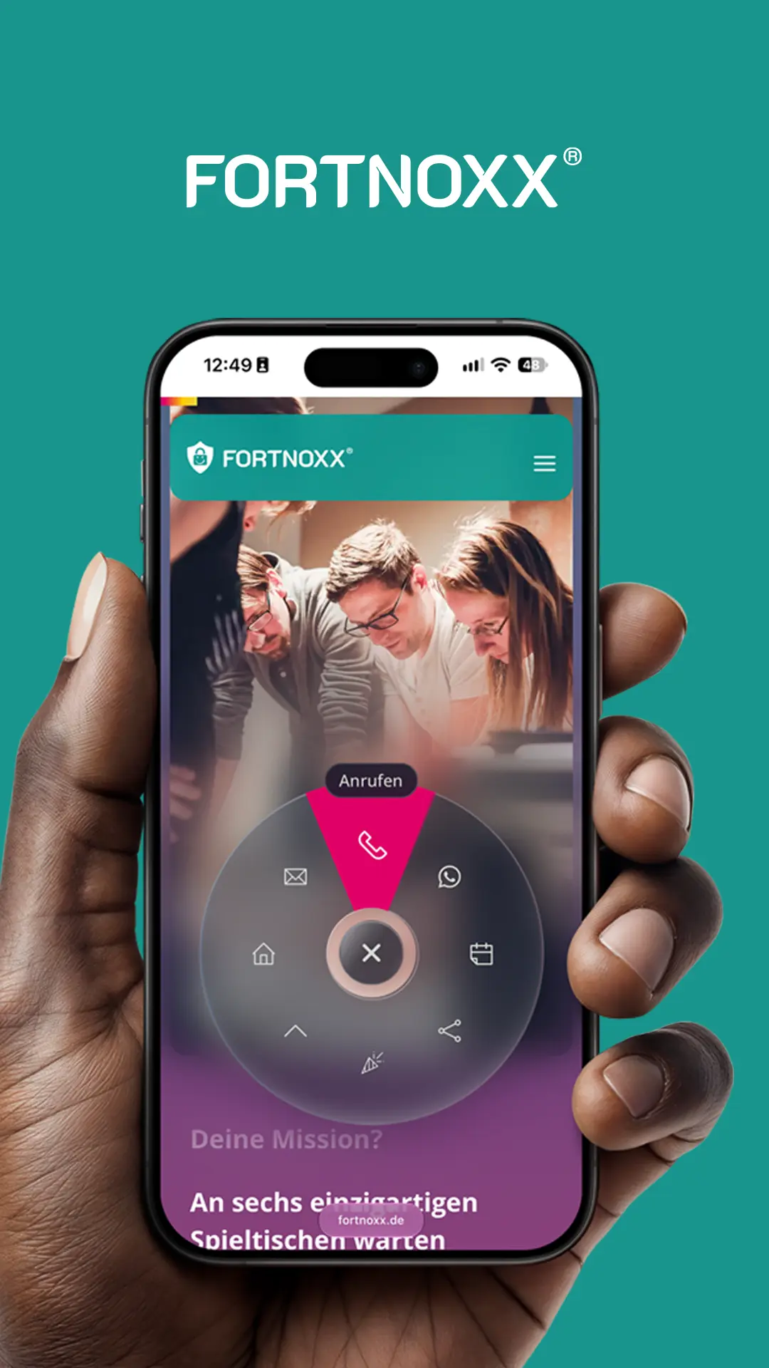 onlion® dot im Einsatz bei FORTNOXX® Escape Room für Teams in Dresden auf fortnoxx.de